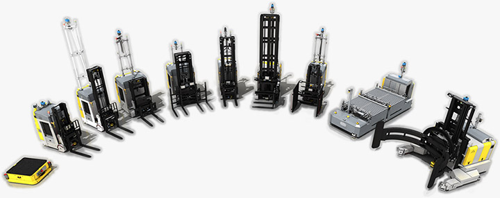 Laser Guided Vehicles Range LGV