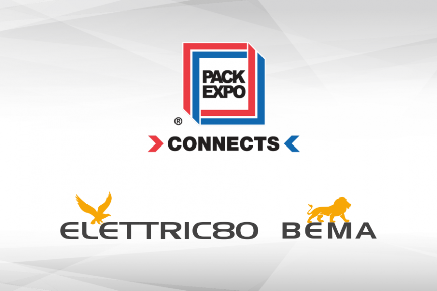 PACK EXPO CONNECTS, THE FIRST-EVER VIRTUAL TRADE SHOW FOR ELETTRIC80 AND BEMA