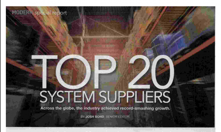 TOP 20 SYSTEM SUPPLIERS