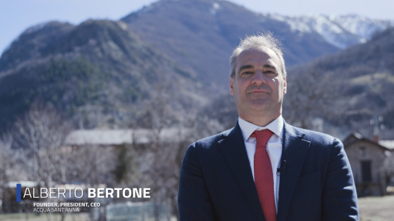 Alberto Bertone Acqua Sant'Anna CEO