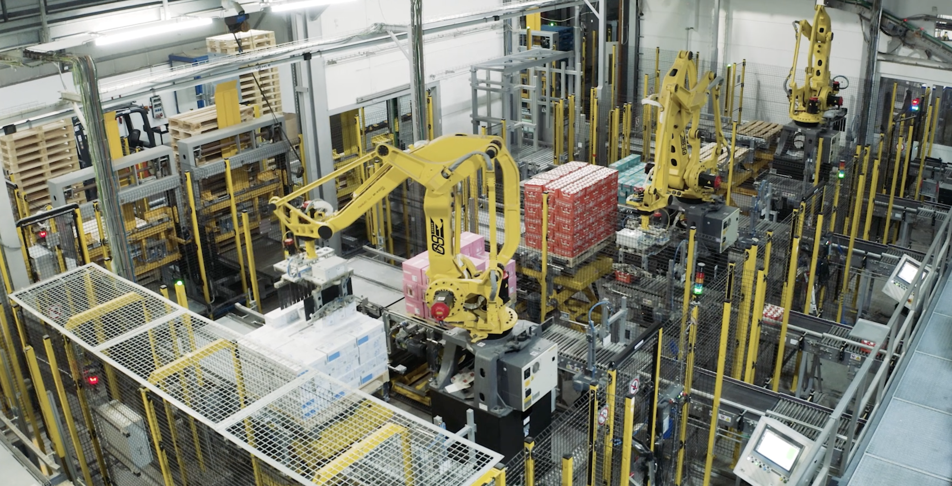 E80 Group’s robotic palletizing system