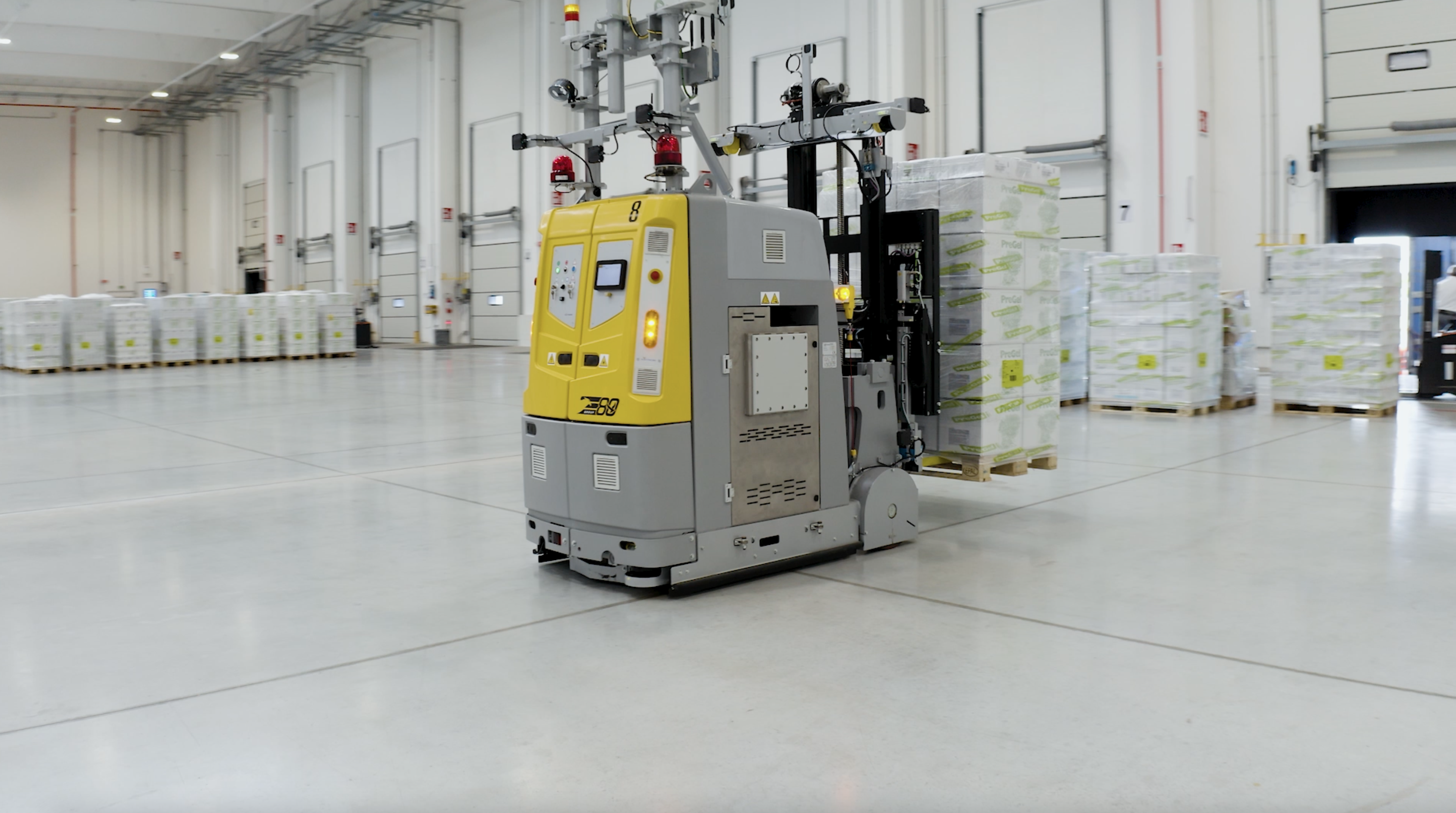 LGV in area di spedizione