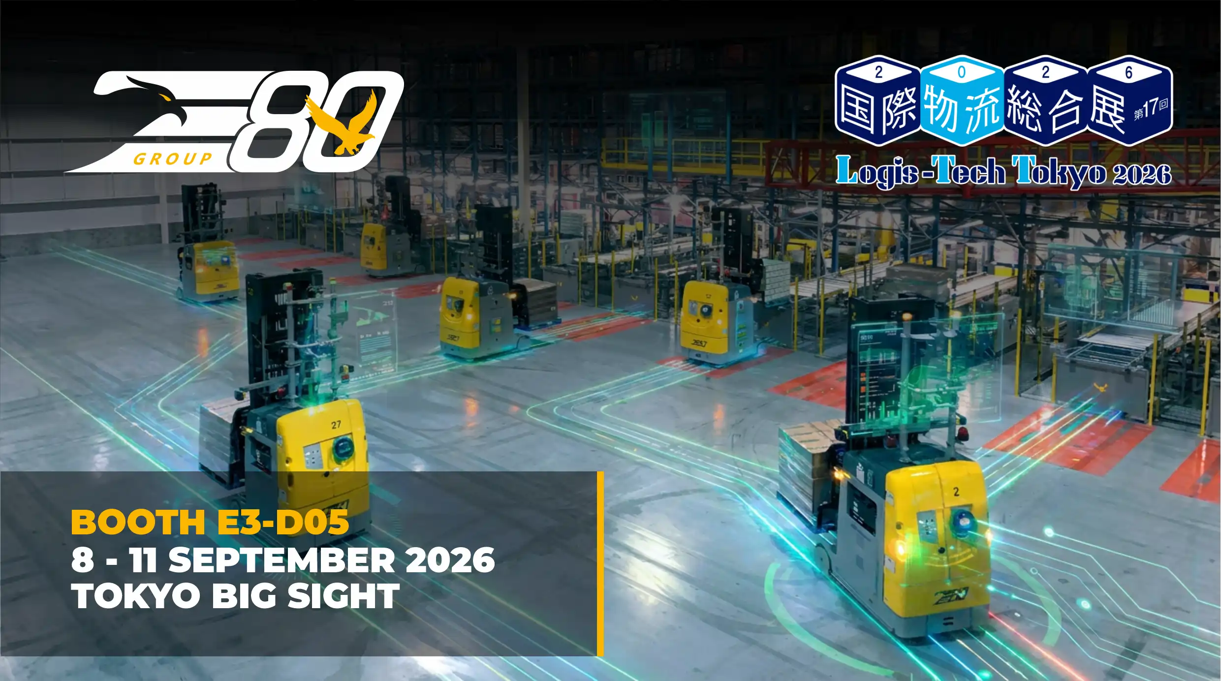 E80 Group at Logis-Tech Tokyo